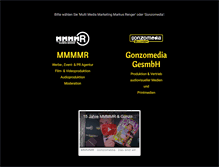 Tablet Screenshot of gonzomedia.at